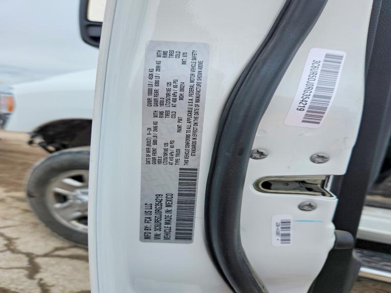 54542336 :رقم المزاد ، 3C6UR5DJ0RG354219 vin ، 2024 Ram 2500 مزاد بيع