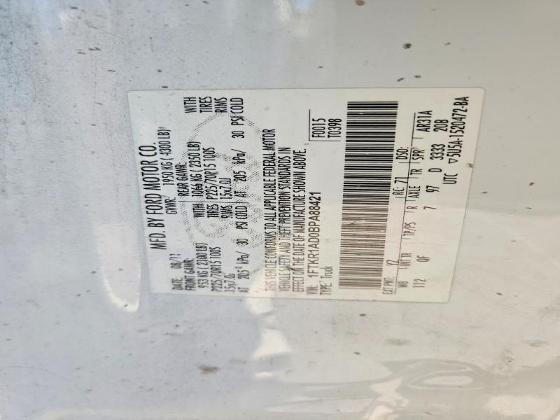 2011 Ford Ranger მანქანა იყიდება აუქციონზე, vin: 1FTKR1AD0BPA88421, აუქციონის ნომერი: 57230966