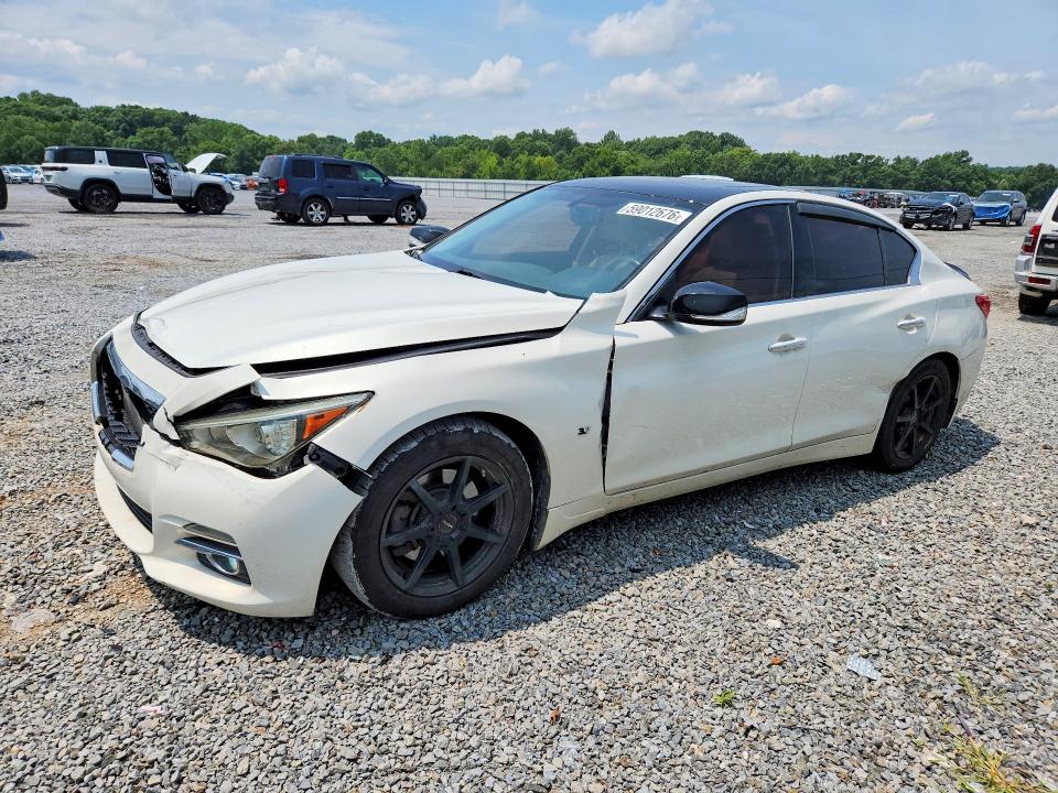 59012676 :رقم المزاد ، JN1BV7AP2FM343301 vin ، 2015 Infiniti Q50 مزاد بيع