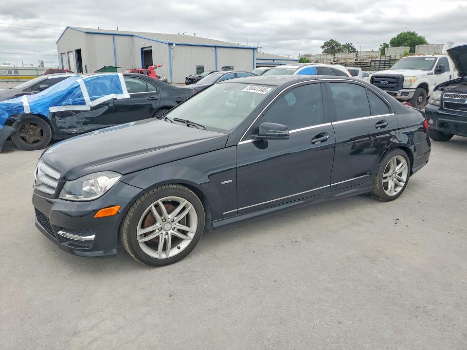 Продаж на аукціоні авто 2012 Mercedes-benz C, vin: WDDGF4HB4CR232391, номер лоту: 58441346