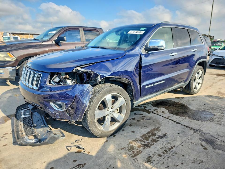 Продаж на аукціоні авто 2016 Jeep Grand Cherokee, vin: 1C4RJEBG1GC368594, номер лоту: 57544046