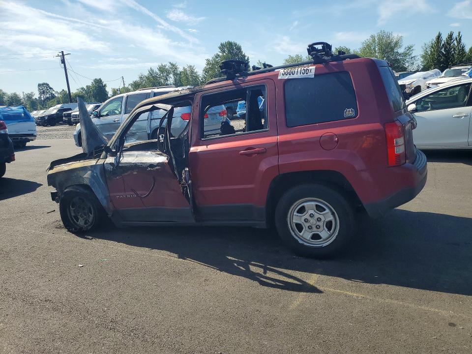 2016 Jeep Patriot მანქანა იყიდება აუქციონზე, vin: 1C4NJPBA9GD550723, აუქციონის ნომერი: 62443046