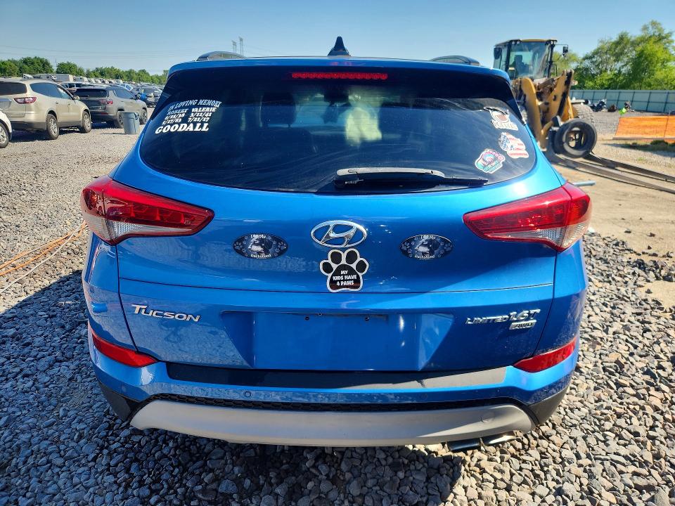 2017 Hyundai Tucson მანქანა იყიდება აუქციონზე, vin: KM8J3CA27HU274793, აუქციონის ნომერი: 55505626