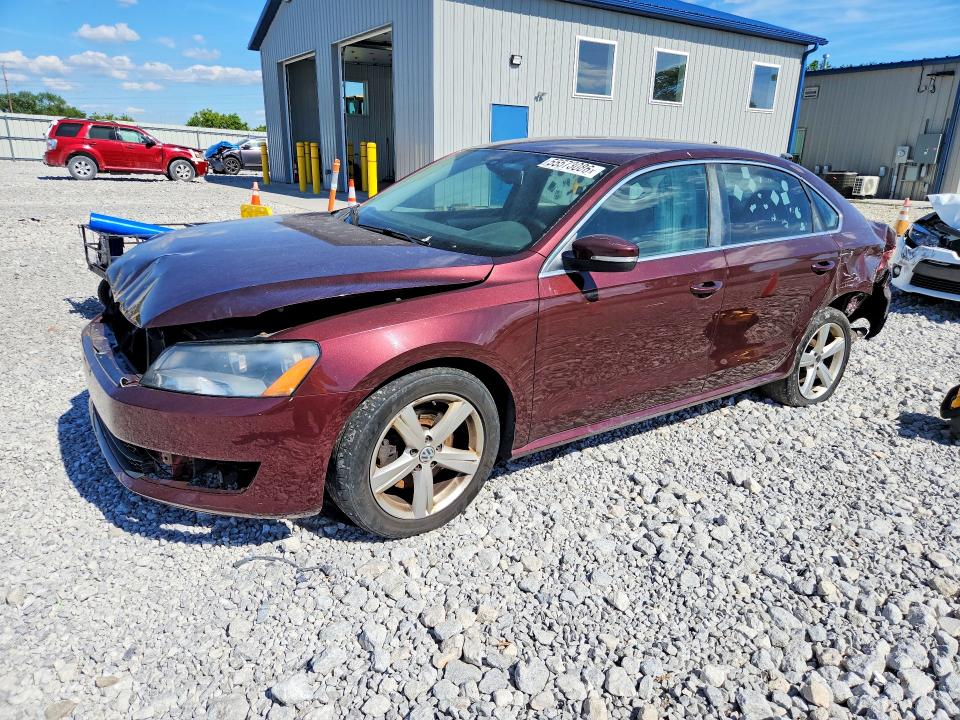 Продаж на аукціоні авто 2012 Volkswagen Passat, vin: 1VWBH7A38CC080649, номер лоту: 55573086