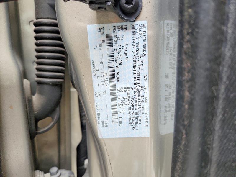 Aukcja sprzedaży 2016 Ford Focus, vin: 1FADP3F24GL344095, numer aukcji: 57914876