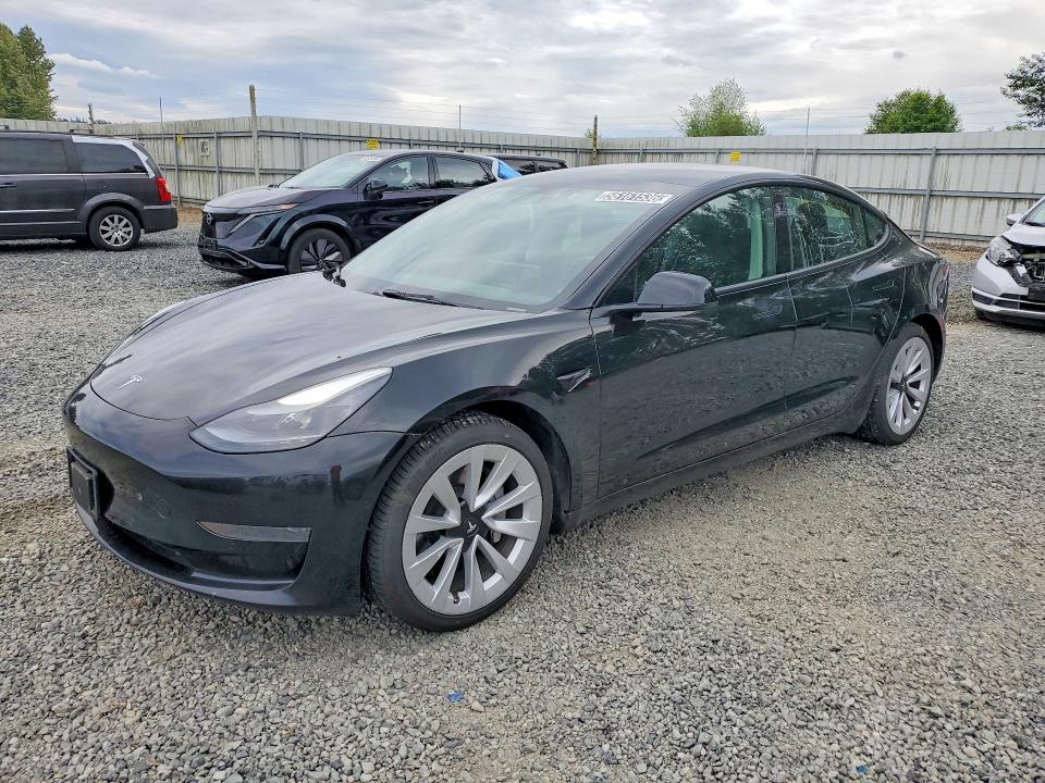 Продажа на аукционе авто 2022 Tesla Model 3, vin: 5YJ3E1EA2NF304476, номер лота: 56161536