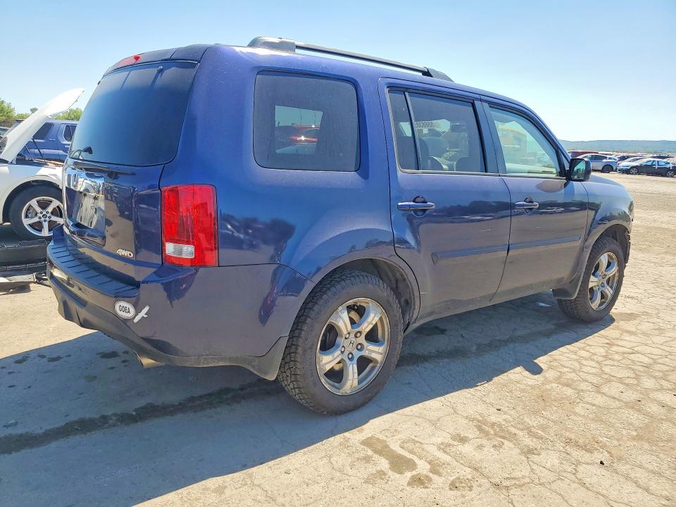 2013 Honda Pilot მანქანა იყიდება აუქციონზე, vin: 5FNYF4H45DB007291, აუქციონის ნომერი: 55683856