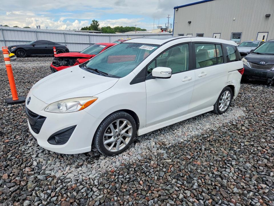 2013 Mazda 5 მანქანა იყიდება აუქციონზე, vin: JM1CW2DL3D0153585, აუქციონის ნომერი: 58807316