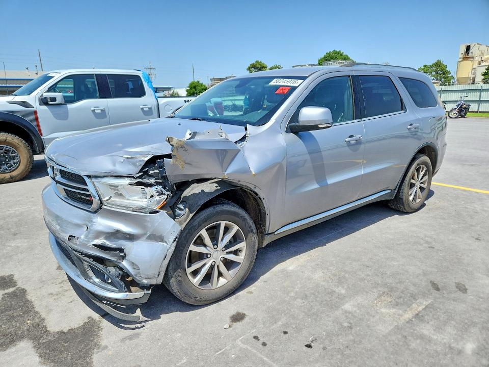 2016 Dodge Durango მანქანა იყიდება აუქციონზე, vin: 1C4RDHDG4GC301199, აუქციონის ნომერი: 58245916