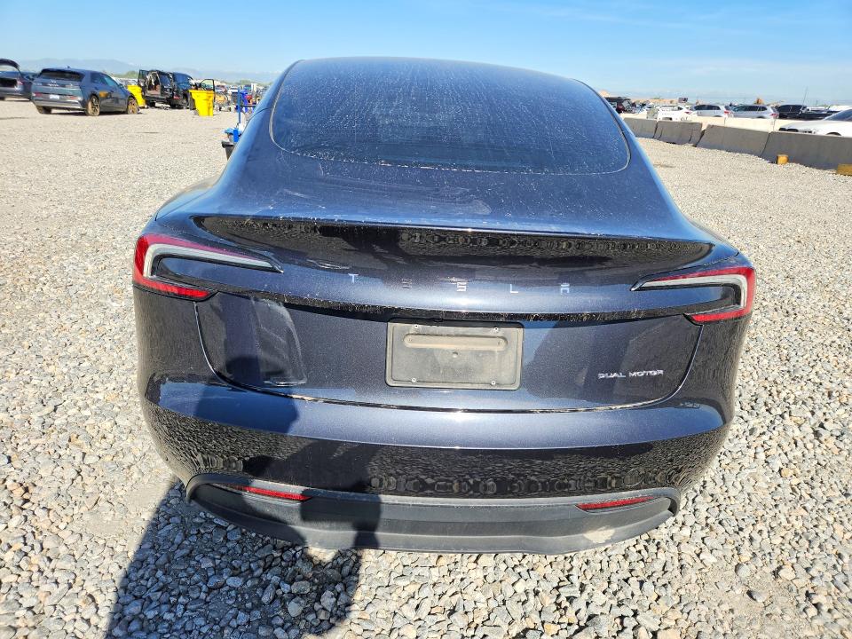 2025 Tesla Model 3 მანქანა იყიდება აუქციონზე, vin: 5YJ3E1EB3SF051219, აუქციონის ნომერი: 57214526