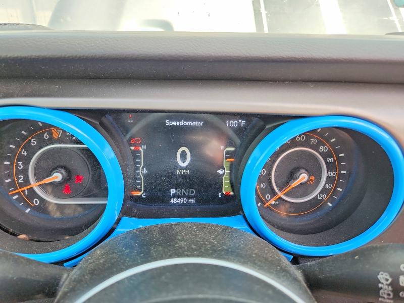 57384306 :رقم المزاد ، 1C4HJXDG3MW658866 vin ، 2021 Jeep Wrangler Unlimited مزاد بيع