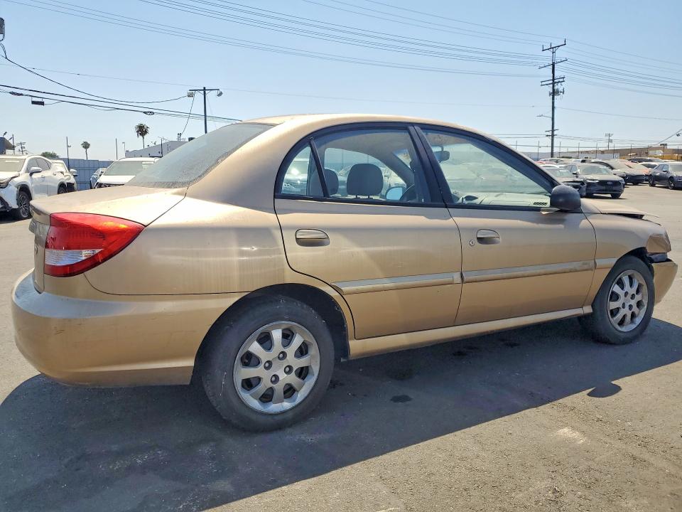 2005 Kia Rio მანქანა იყიდება აუქციონზე, vin: KNADC125556399027, აუქციონის ნომერი: 56168836