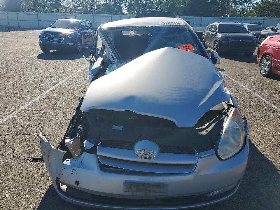 55703656 :رقم المزاد ، KMHCN36C39U130891 vin ، 2009 Hyundai Accent مزاد بيع