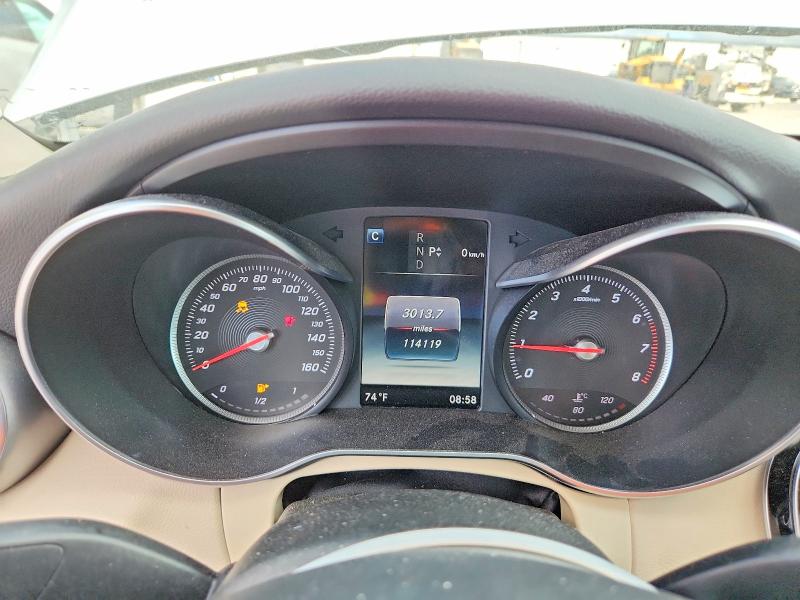 57576916 :رقم المزاد ، 55SWF4KB8HU219542 vin ، 2017 Mercedes-benz C مزاد بيع
