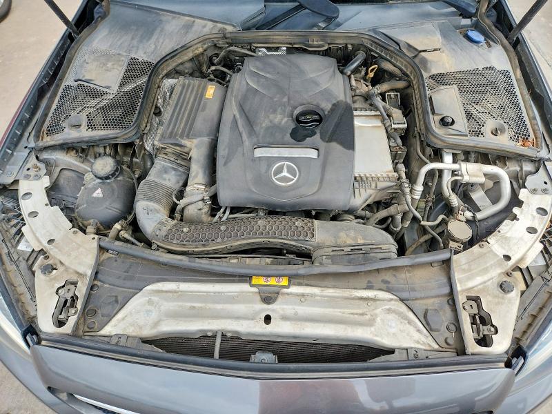 56805906 :رقم المزاد ، WDDWJ4JB1HF509589 vin ، 2017 Mercedes-benz C مزاد بيع