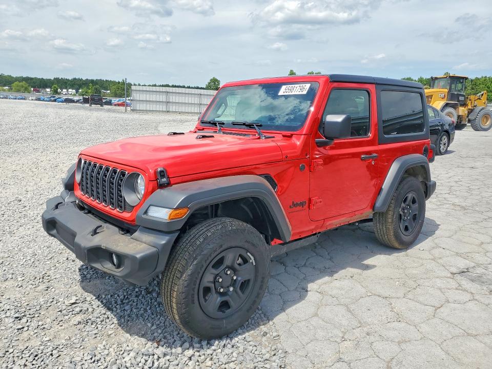 55981796 :رقم المزاد ، 1C4PJXAN8TW180585 vin ، 2026 Jeep Wrangler مزاد بيع