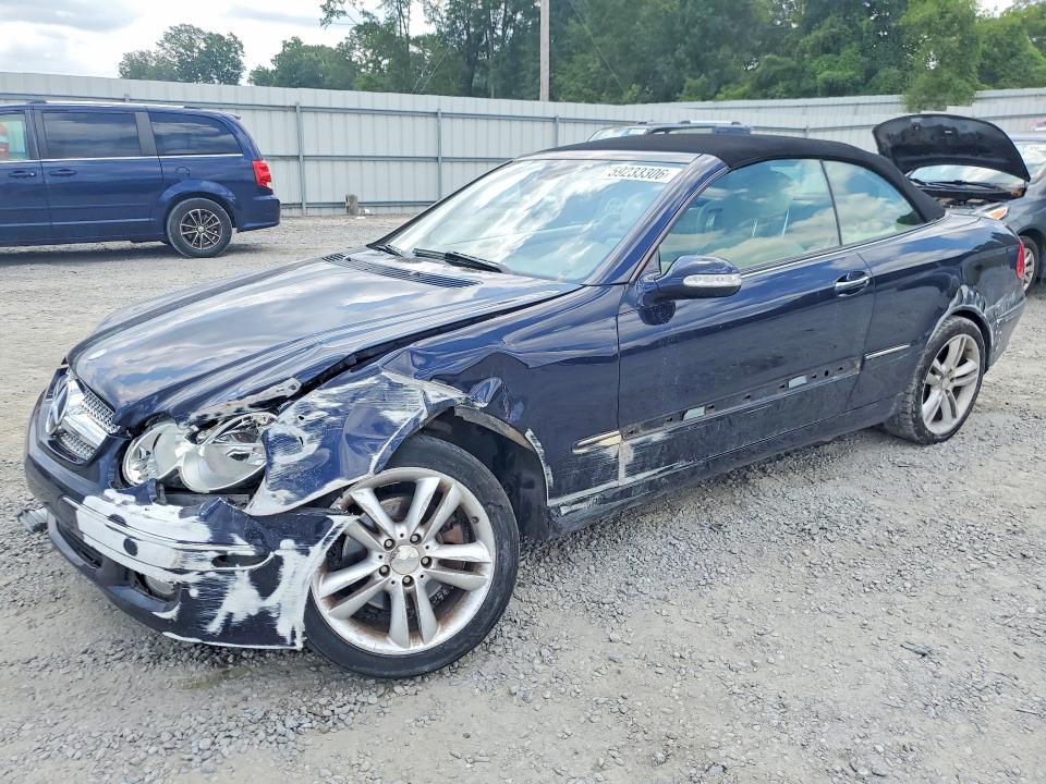 2009 Mercedes-benz Clk მანქანა იყიდება აუქციონზე, vin: WDBTK56F39T108820, აუქციონის ნომერი: 59233306