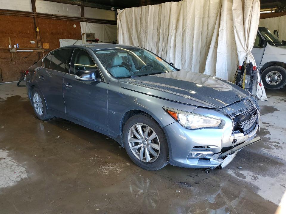 55912266 :رقم المزاد ، JN1BV7AR6FM390753 vin ، 2015 Infiniti Q50 مزاد بيع