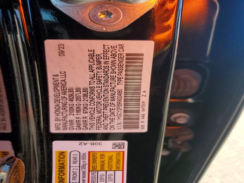 Продаж на аукціоні авто 2024 Honda Accord, vin: 1HGCY2F55RA004980, номер лоту: 57242506
