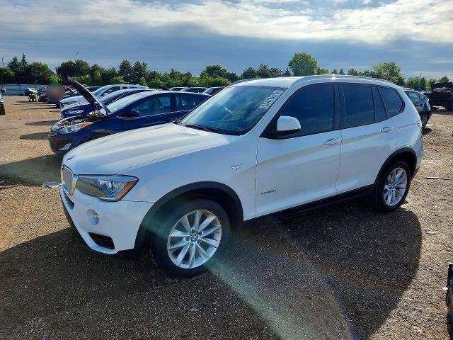 2016 Bmw X3 მანქანა იყიდება აუქციონზე, vin: 5UXWZ7C56G0R31885, აუქციონის ნომერი: 55419616