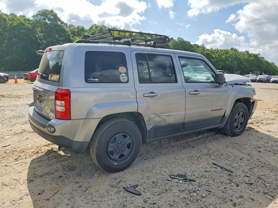 Aukcja sprzedaży 2017 Jeep Patriot, vin: 1C4NJPBB6HD141556, numer aukcji: 58798106