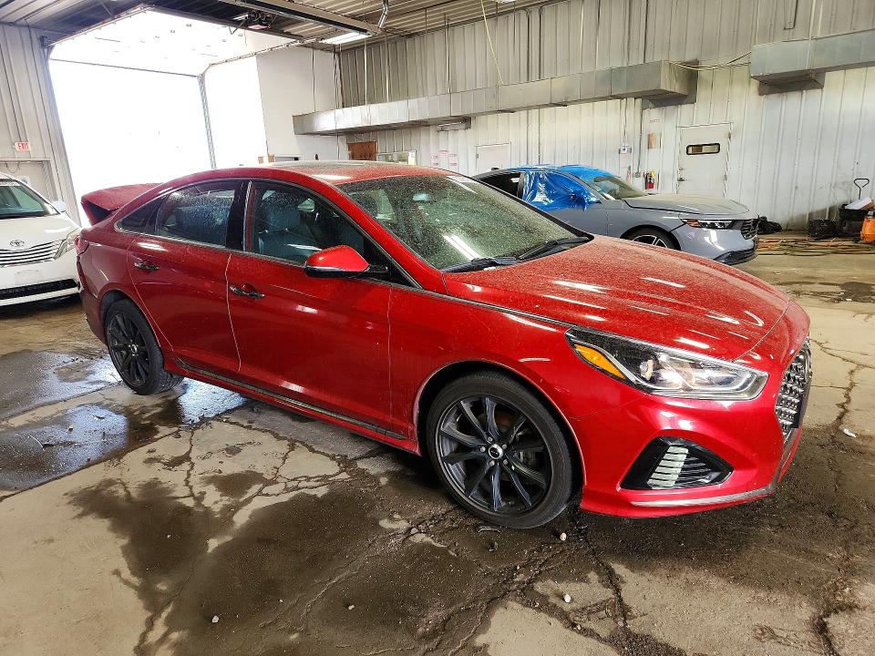 2018 Hyundai Sonata მანქანა იყიდება აუქციონზე, vin: 5NPE34AF6JH716509, აუქციონის ნომერი: 52961916