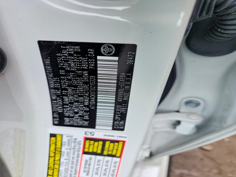 Продажа на аукционе авто 2026 Toyota Camry, vin: 4T1DAACKXTU215329, номер лота: 57244846