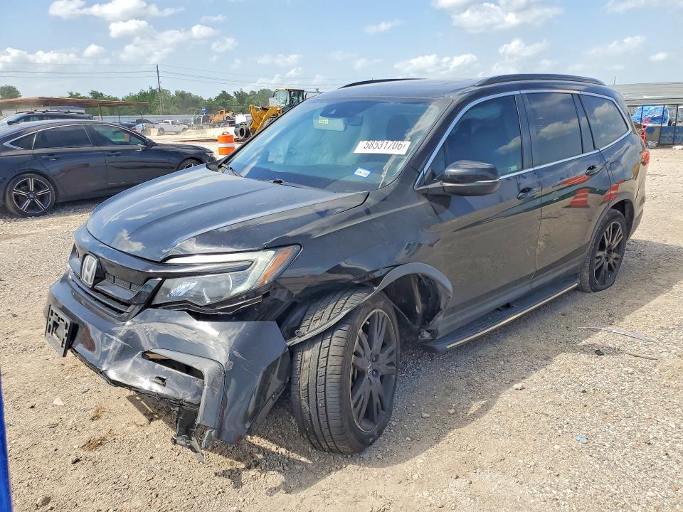 58531706 :رقم المزاد ، 5FNYF6H27NB001911 vin ، 2022 Honda Pilot مزاد بيع