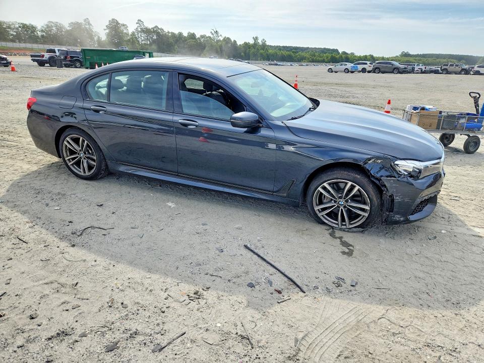 58444376 :رقم المزاد ، WBA7E4C55KGV70565 vin ، 2019 Bmw 740 مزاد بيع