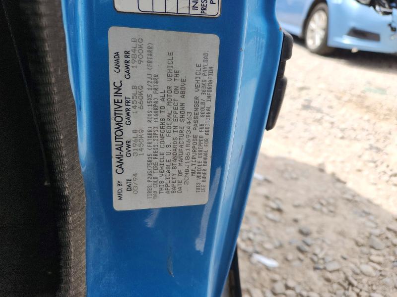 1994 Geo Tracker მანქანა იყიდება აუქციონზე, vin: 2CNBJ1861R6934463, აუქციონის ნომერი: 56141006