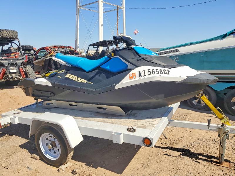 56515026 :رقم المزاد ، YDV46085B020 vin ، 2020 Sea-doo Spark 3 Up Jetski مزاد بيع