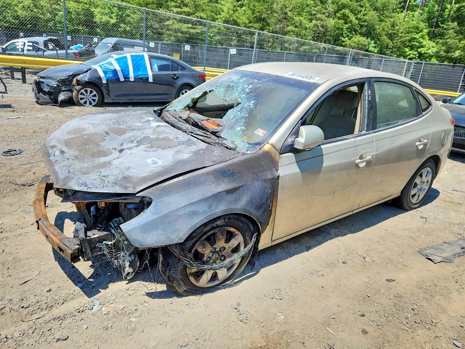 56164806 :رقم المزاد ، KMHDU46D97U253078 vin ، 2007 Hyundai Elantra مزاد بيع