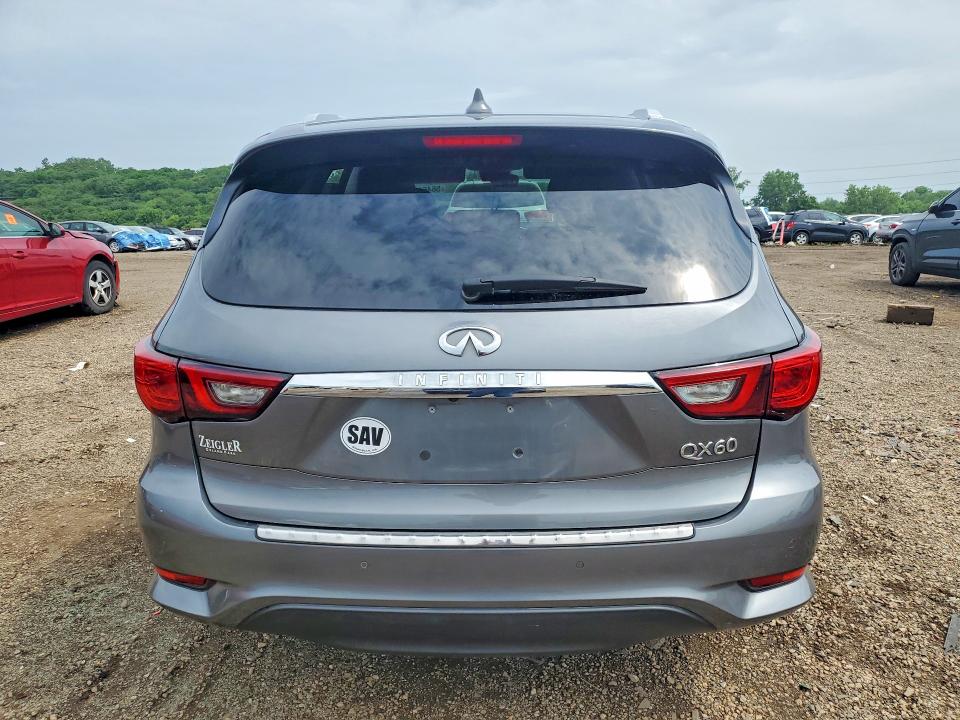 56461776 :رقم المزاد ، 5N1DL0MM2KC506979 vin ، 2019 Infiniti Qx60 مزاد بيع