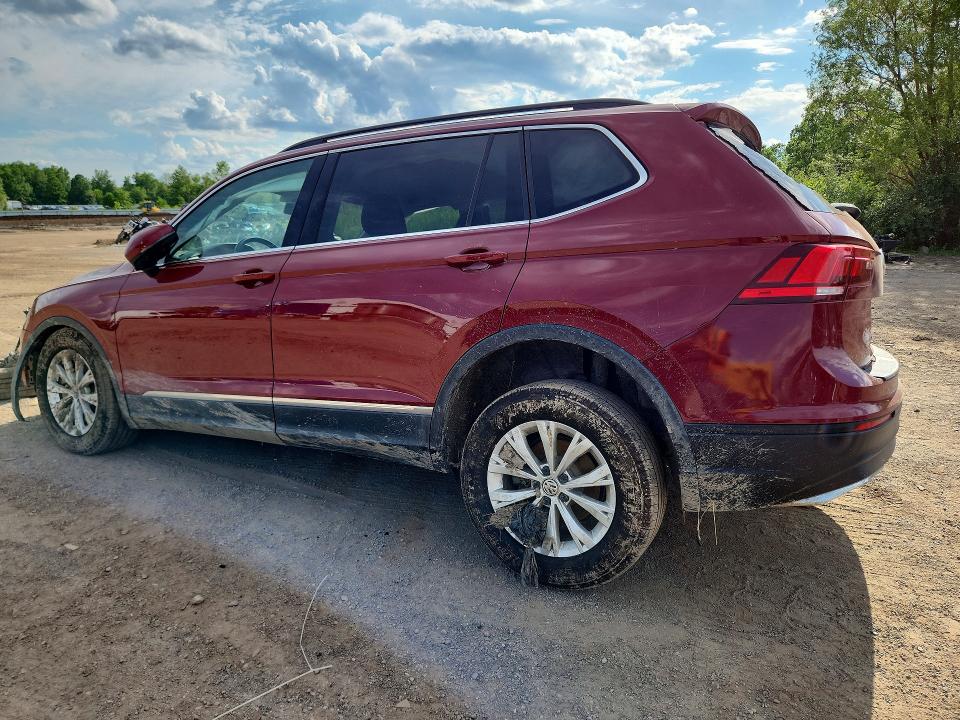 2018 Volkswagen Tiguan მანქანა იყიდება აუქციონზე, vin: 3VV2B7AX8JM180352, აუქციონის ნომერი: 57736996