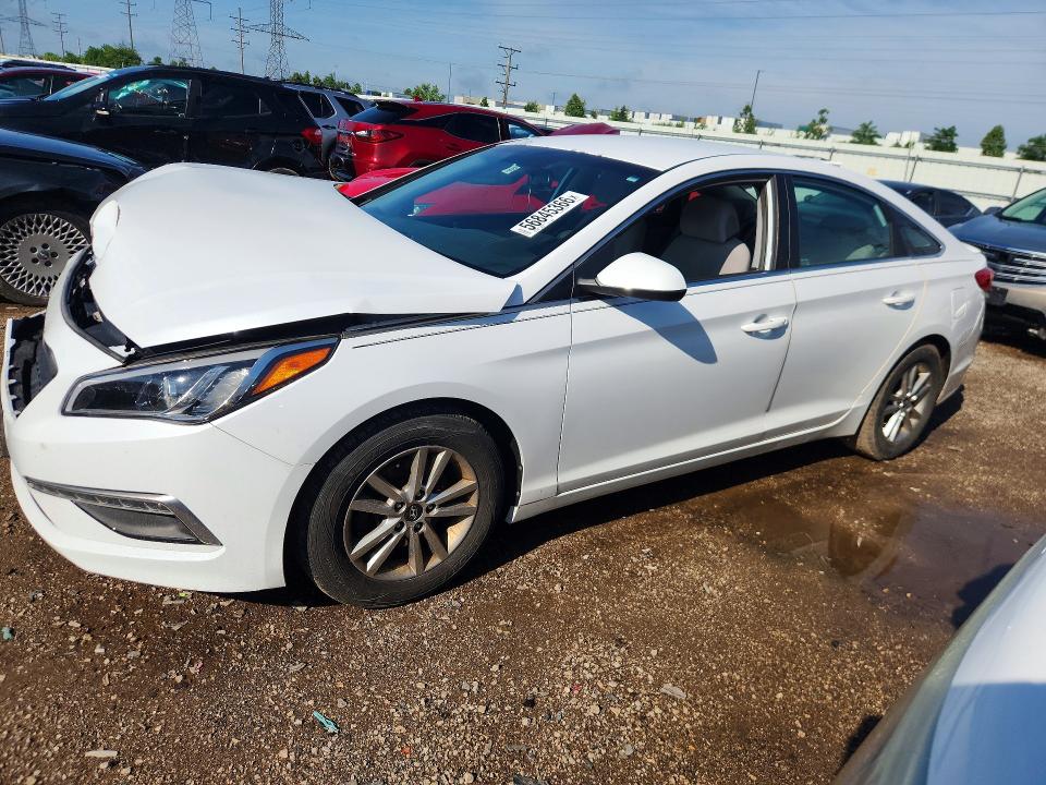 Продажа на аукционе авто 2015 Hyundai Sonata, vin: 5NPE24AFXFH025266, номер лота: 56845366