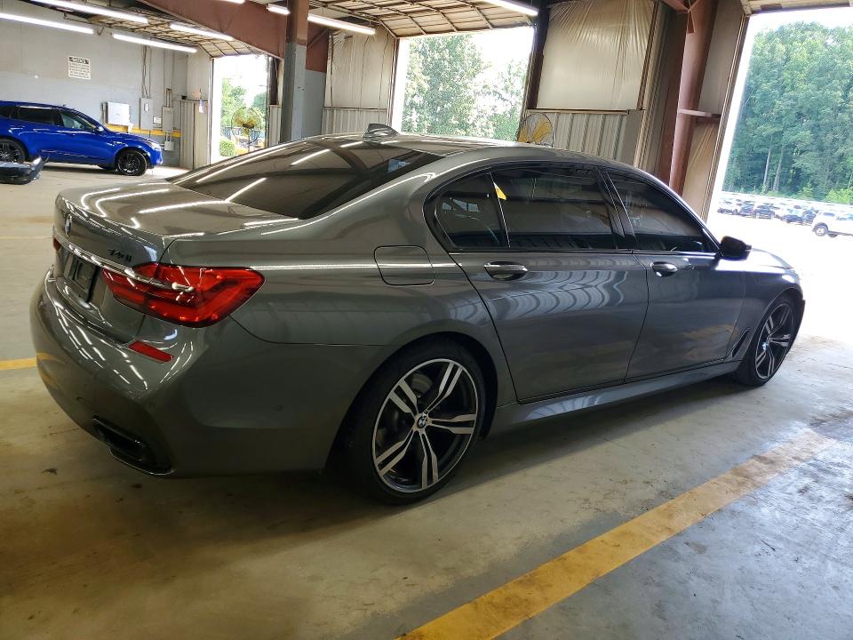 58596766 :رقم المزاد ، WBA7E2C52KB216990 vin ، 2019 Bmw 740 مزاد بيع