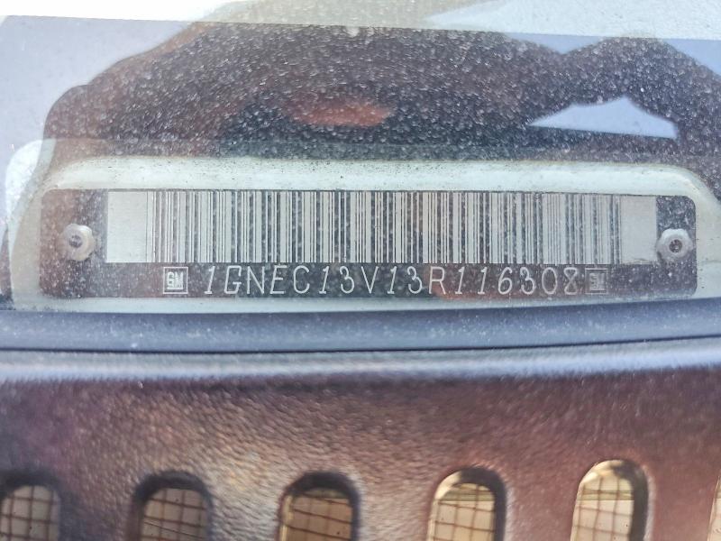 57380806 :رقم المزاد ، 1GNEC13V13R116308 vin ، 2003 Chevrolet Tahoe مزاد بيع