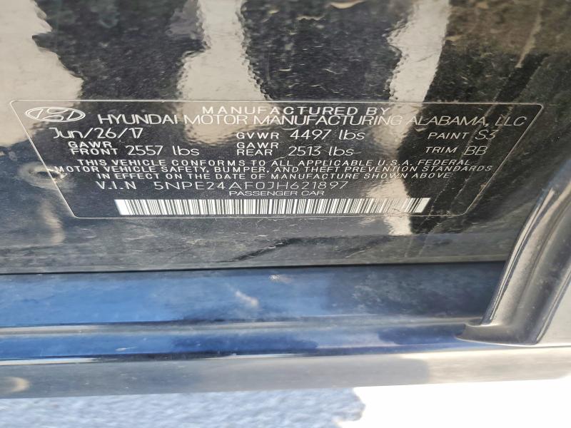 56313426 :رقم المزاد ، 5NPE24AF0JH621897 vin ، 2018 Hyundai Sonata مزاد بيع