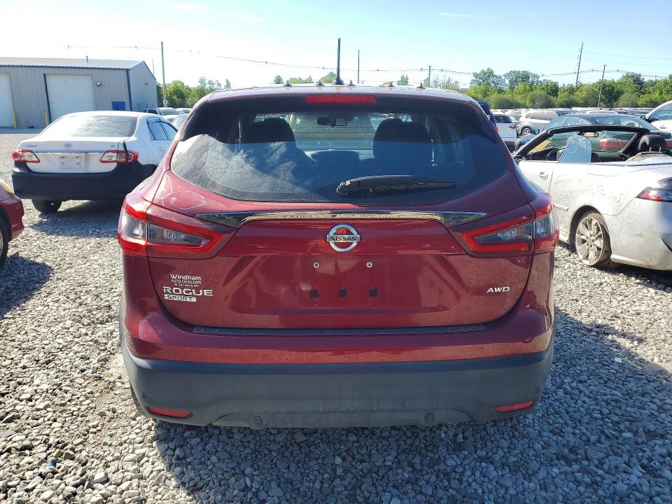 55042446 :رقم المزاد ، JN1BJ1CW2LW365392 vin ، 2020 Nissan Rogue Sport مزاد بيع