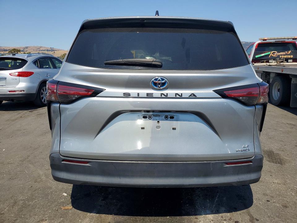 Продаж на аукціоні авто 2022 Toyota Sienna, vin: 5TDKRKEC6NS100704, номер лоту: 58207806