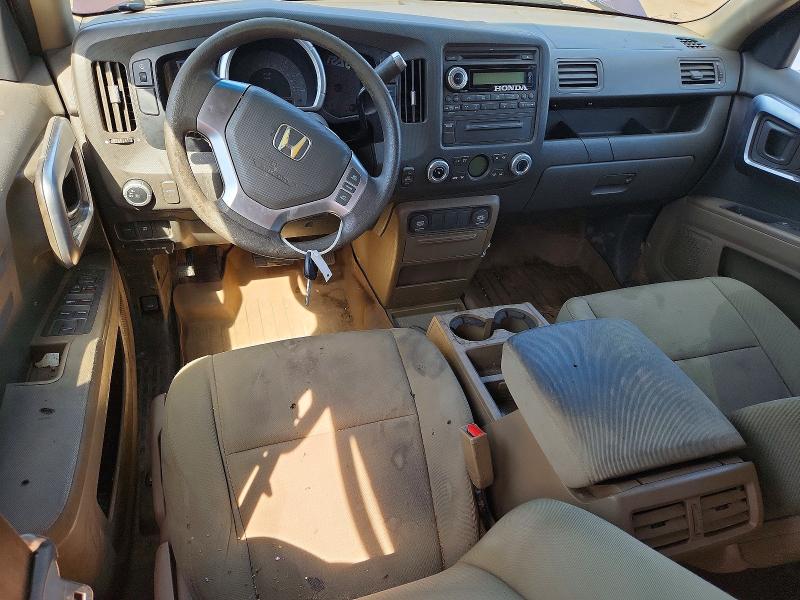 57625596 :رقم المزاد ، 2HJYK16238H518067 vin ، 2008 Honda Ridgeline مزاد بيع