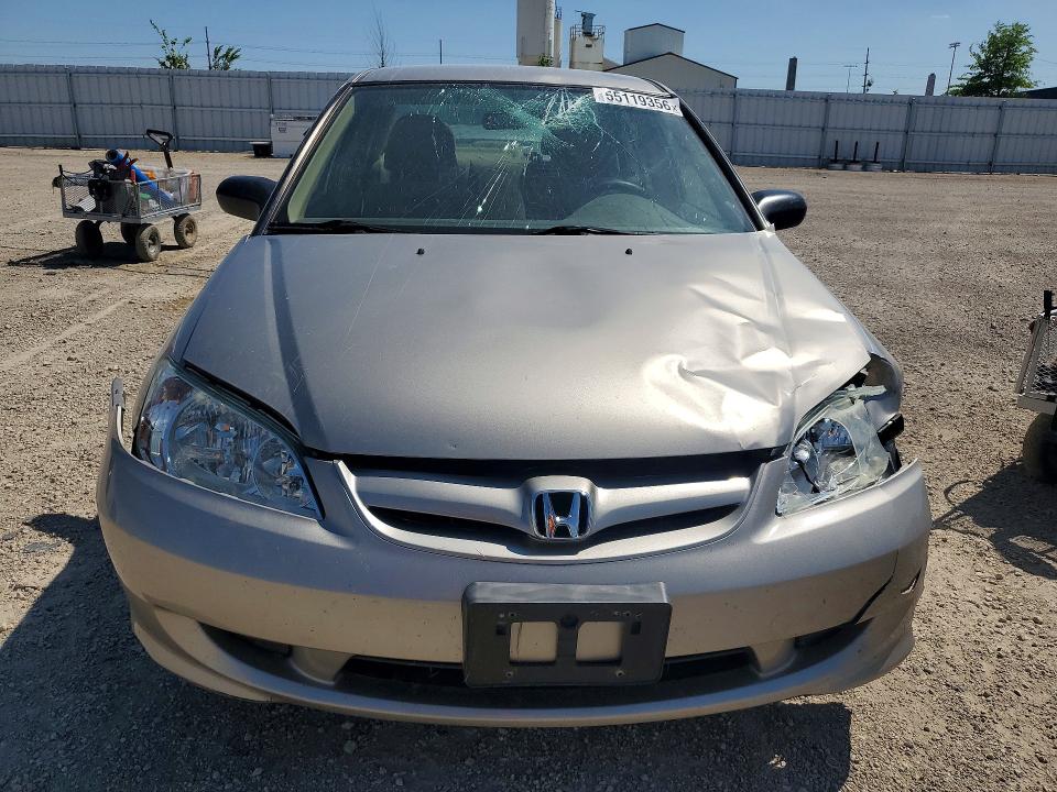 Продаж на аукціоні авто 2004 Honda Civic, vin: 1HGES16594L023906, номер лоту: 55119356