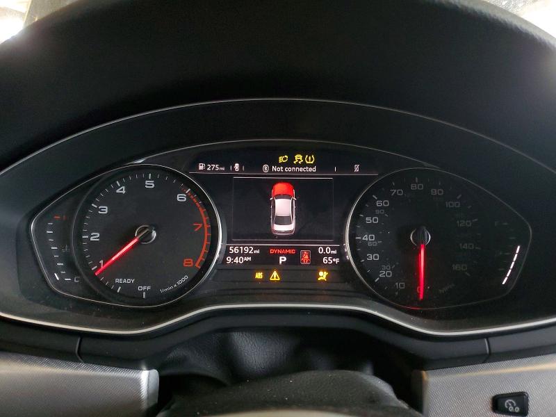 Продаж на аукціоні авто 2018 Audi A4, vin: WAULMAF44JN009593, номер лоту: 56564706