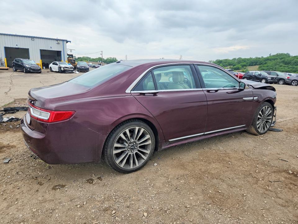 56533516 :رقم المزاد ، 1LN6L9SK3H5605547 vin ، 2017 Lincoln Continental مزاد بيع