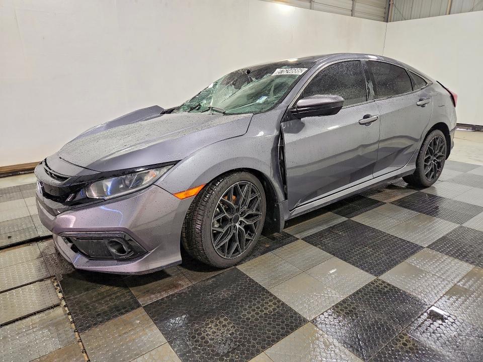 57624686 :رقم المزاد ، 2HGFC2F80LH520534 vin ، 2020 Honda Civic مزاد بيع