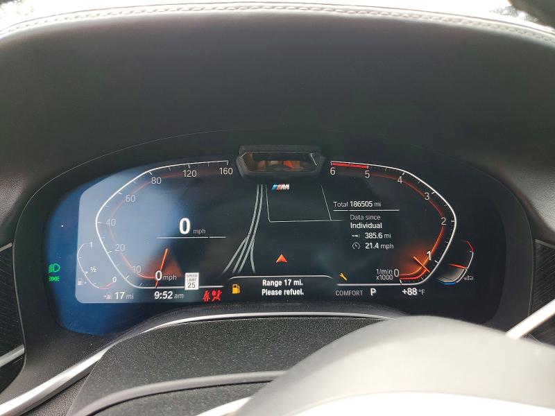 2021 Bmw 750 მანქანა იყიდება აუქციონზე, vin: WBA7U2C0XMCF49980, აუქციონის ნომერი: 57741326