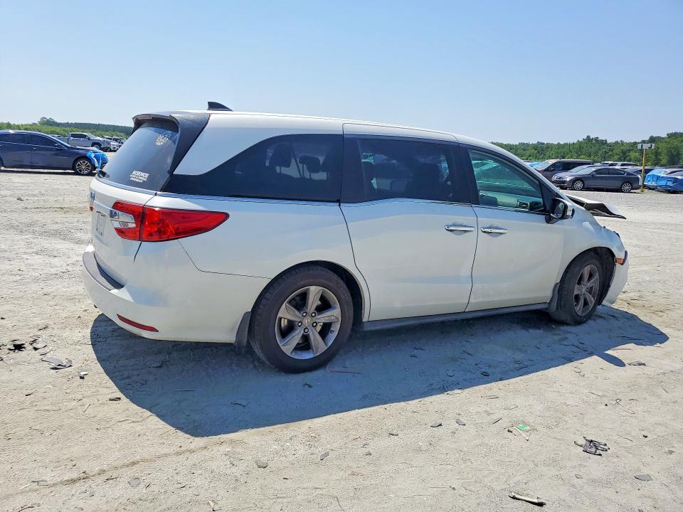 57144376 :رقم المزاد ، 5FNRL6H78LB033336 vin ، 2020 Honda Odyssey مزاد بيع
