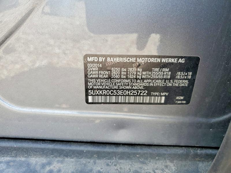 Продажа на аукционе авто 2014 Bmw X5, vin: 5UXKR0C53E0H25722, номер лота: 59160236