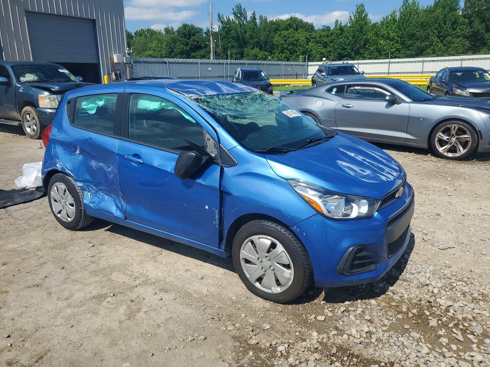 2017 Chevrolet Spark მანქანა იყიდება აუქციონზე, vin: KL8CB6SA3HC825808, აუქციონის ნომერი: 67095636