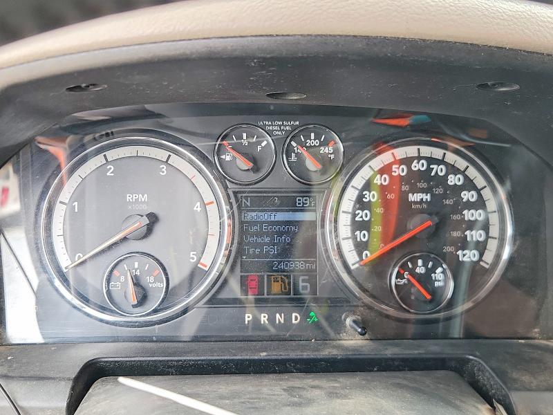 2010 Dodge Ram 2500 მანქანა იყიდება აუქციონზე, vin: 3D7UT2CL5AG109292, აუქციონის ნომერი: 55385726